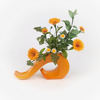Strauß mit Ringelblumen, inclusive Vase