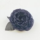Ansteckrose, blau-schwarz