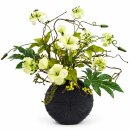 Strauß mit Hibiskus und Gloriosa in lind